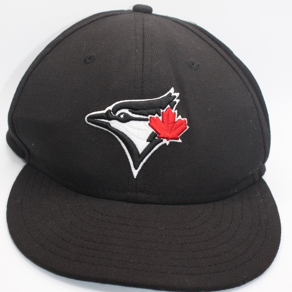 NEW ERA 59FIFTY MLB Toronto Blue Jays Black Hat 2014 - 6 5/8 Fitted Baseball Cap - Picture 1 of 10